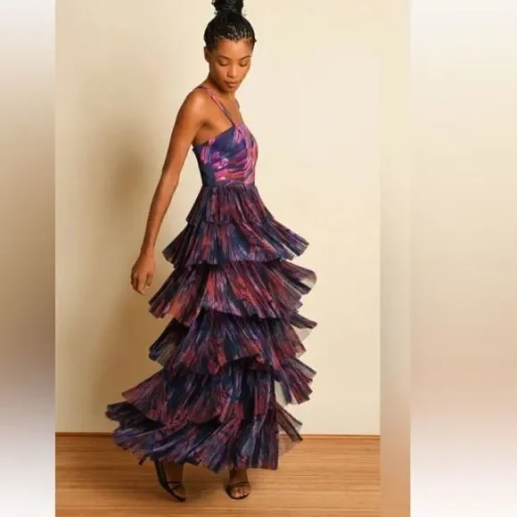Anthropologie x Hutch - Avani Tiered Dress / Size 2